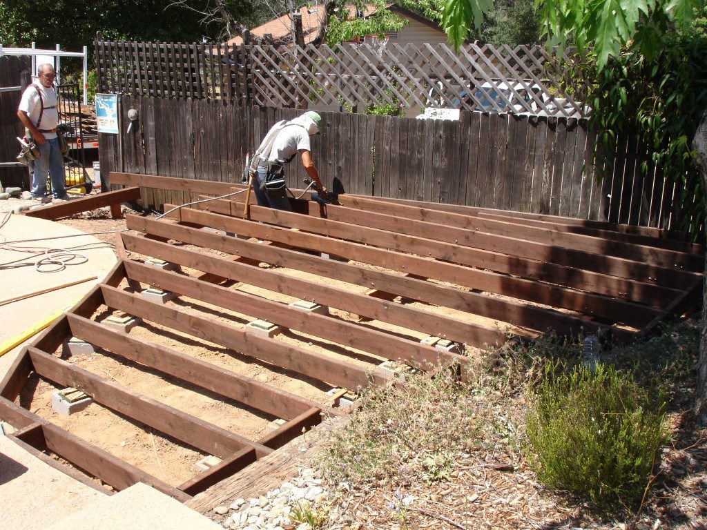 existing deck replacement